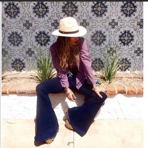 Rat and Boa bell bottom jeans